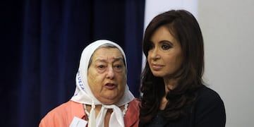 Cristina Kirchner con Hebe de Bonafini