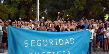 Manifestación pidiendo Justicia y Seguridad en Sunchales (Sunchales Hoy)