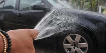 Uso irracional del agua potable