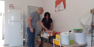 Se entregaron más de 1\u002E900 módulos alimentarios en Carlos Paz