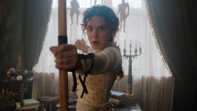 Millie Bobby Brown como Enola Holmes (Netflix)