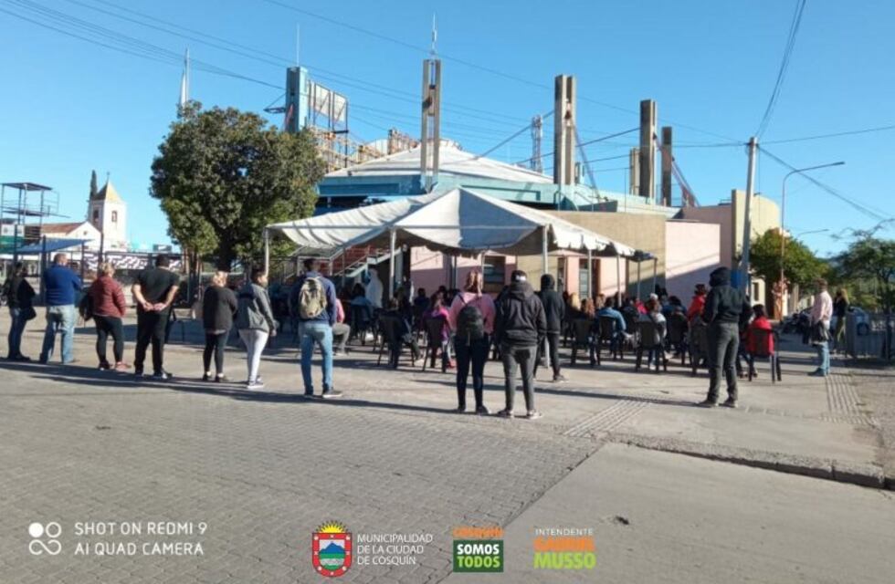 Cosquín anunció una nueva jornada de testeos masivos en la Plaza Próspero Molina