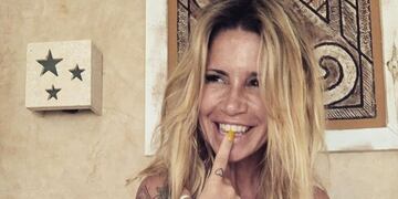 Flor Peña saludó a sus seguidores desde Cariló: \