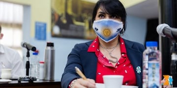Legisladora fueguina, Mónica Acosta.