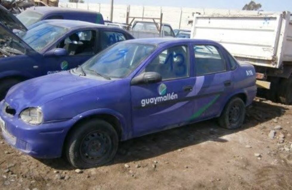 El municipio de Guaymallén subastará automotores desde $1000