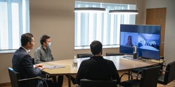 Reunión Calvo con universidades