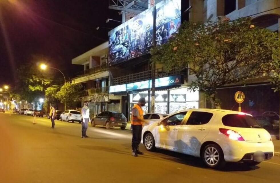 Despliegue de control en Posadas con el resultado de 48 detenidos