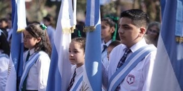 Con un desfile cívico-militar homenajearon a Alberdi\u002E (Twitter)