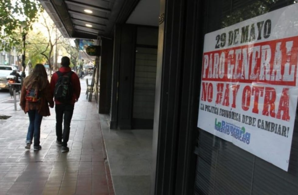 Paro: poco movimiento en las calles de Mendoza