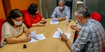 Firma de convenio ISJ-farmacias de Jujuy