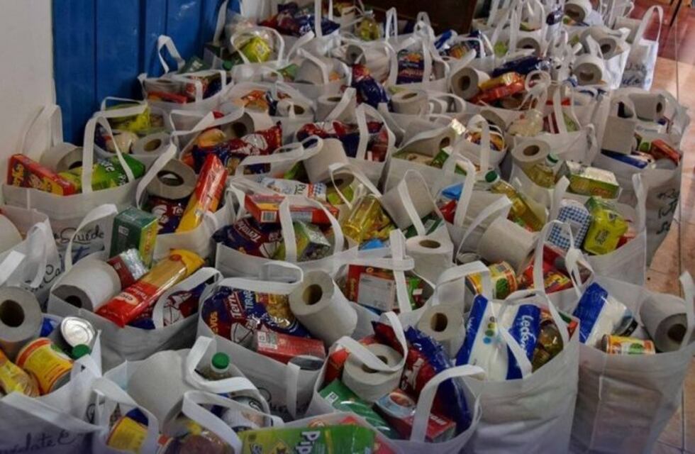 Educación en Tandil: entregaron módulos de comida en la ciudad