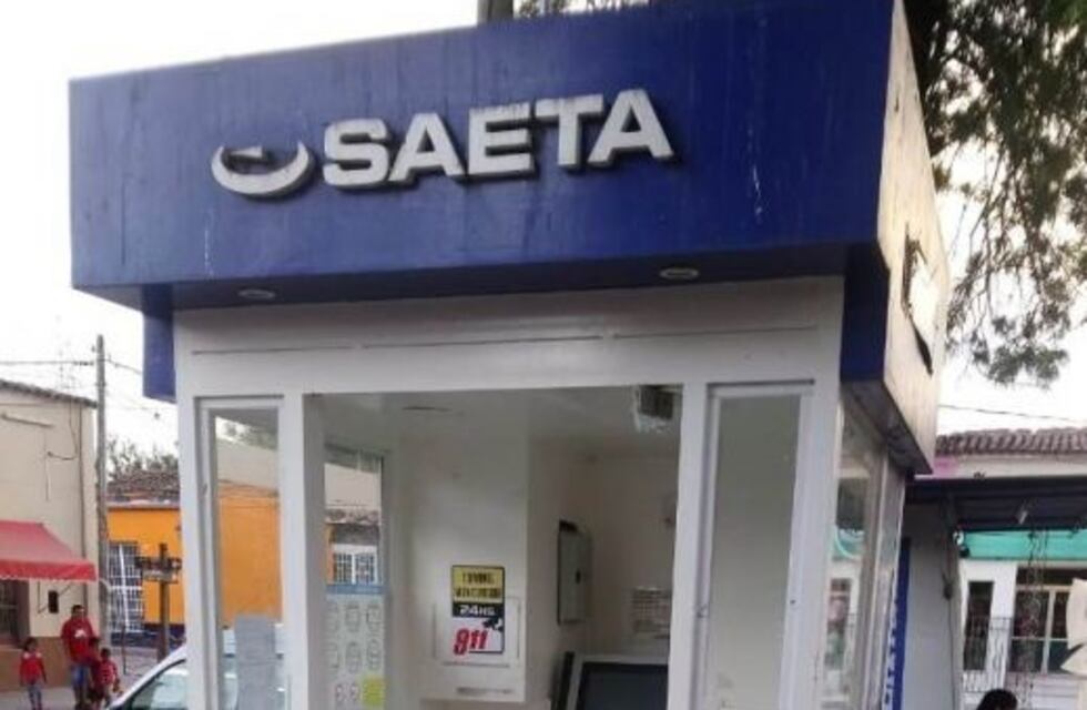Vandalizaron la terminal de Saeta en Rosario de Lerma