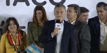 Macri en Sáenz Peña, Chaco\u002E