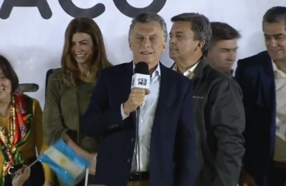 Mauricio Macri, en Saenz Peña: "Queremos defender el futuro que todos soñamos"