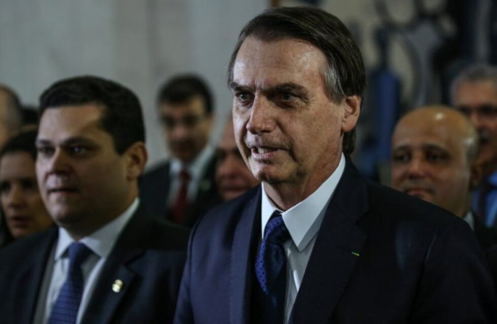 Bolsonaro le deseó "fuerza" a la oposición venezolana