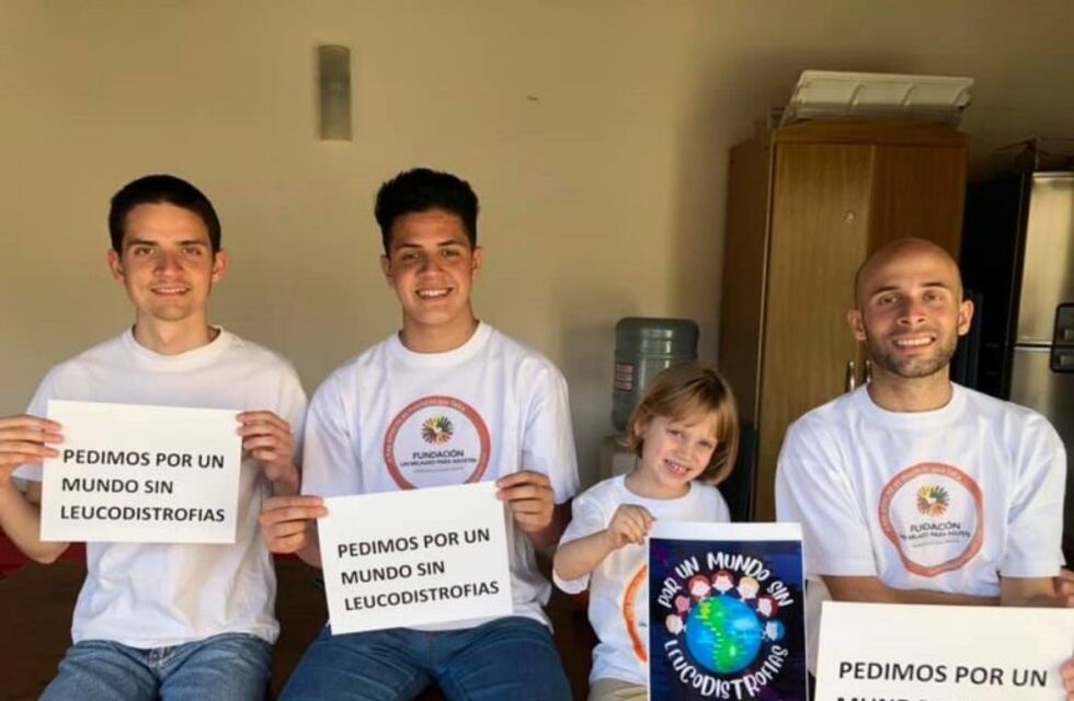 La familia Bustos Fierro sigue peleando por un "mundo sin leucodistrofias"