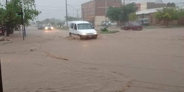 En dos horas llovió mas que la media anual en La Rioja