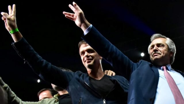 Alberto Fernández llega a Concordia.