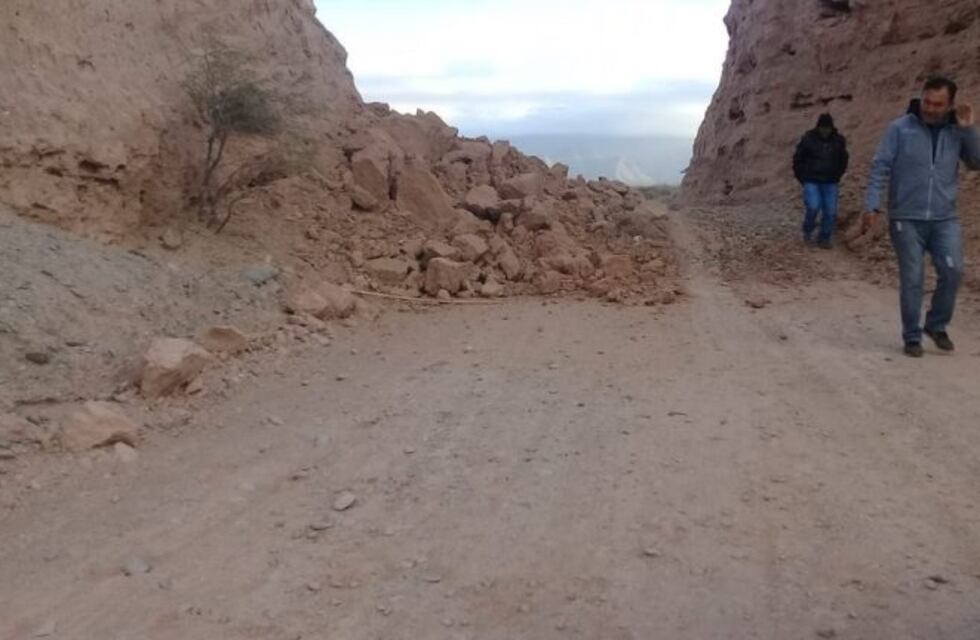 Derrumbe en la Ruta Provincial 53