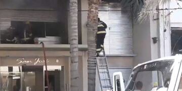 Incendio en el edificio San José de Resistencia