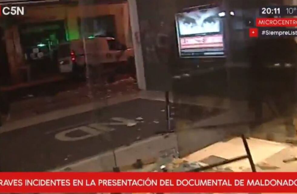 Incidentes en la presentación del documental de Santiago Maldonado