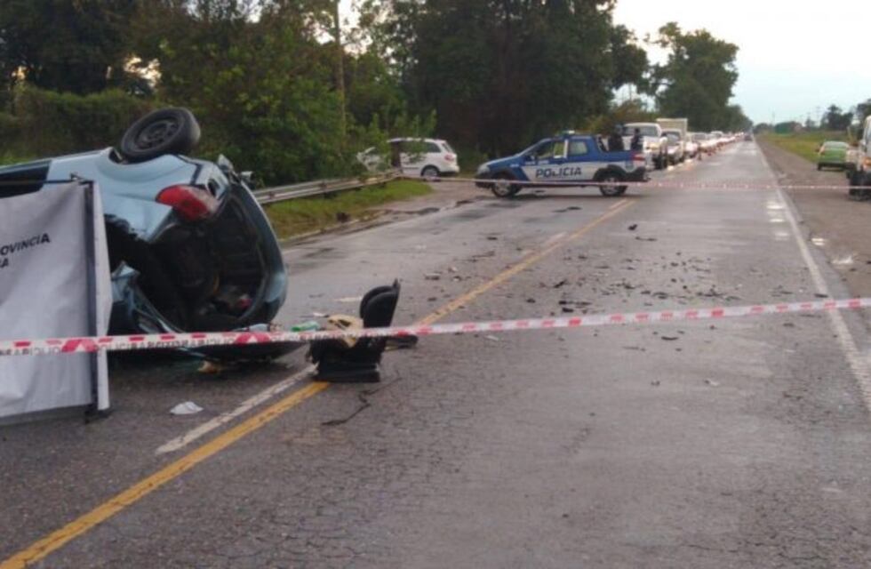 Una chica murió en un choque frontal en barrio Ferreyra