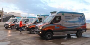 Nuevas ambulancias en Tierra del Fuego