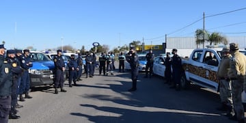 El Jefe de la Policía Gualeguaychú y 32 oficiales fueron aislados\nCrédito: PER