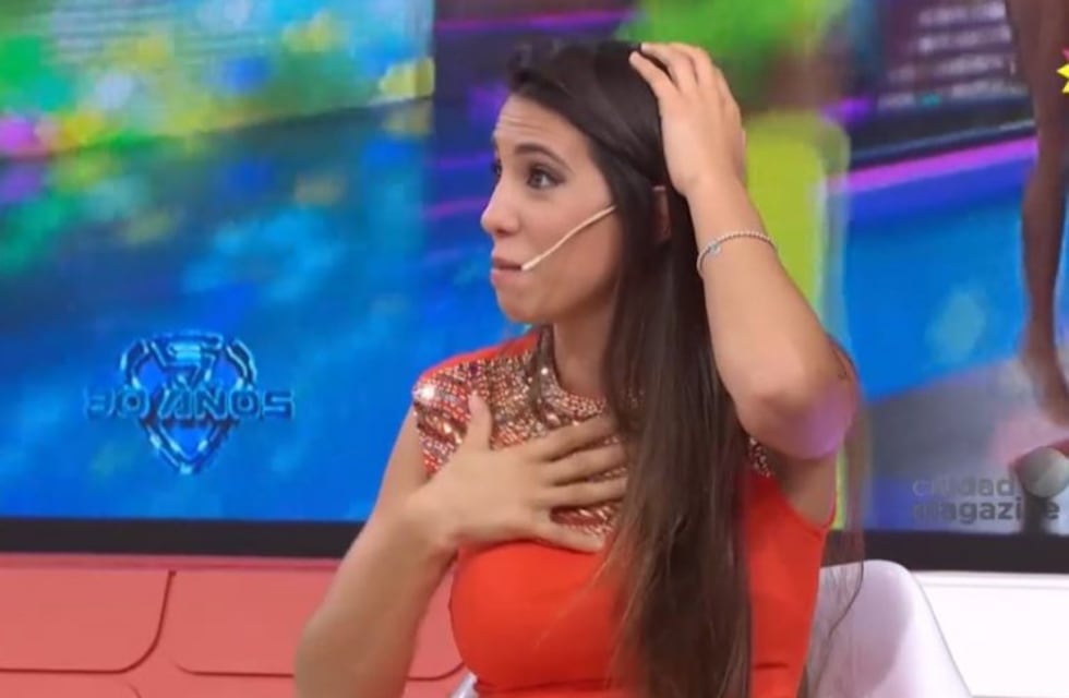 Cinthia Fernández mostró el quiste sebaceo que tiene que operarse