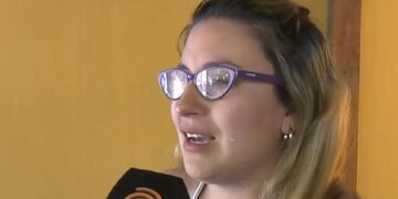 Camila, la mamá de la pequeña que fue secuestrada tras el robo de un auto\u002E