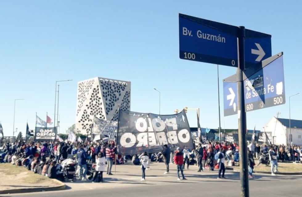 Córdoba: el Polo Obrero se moviliza en reclamo por los detenidos durante el desalojo