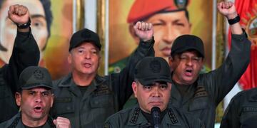 Estados Unidos dijo que el ministro de Defensa está contra Maduro y lo instó a sublevarse\u002E (AFP)