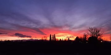 Atardecer en Mendoza