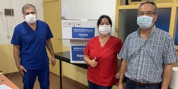 La provincia contrató más médicos y sumó un nuevo respirador\u002E
