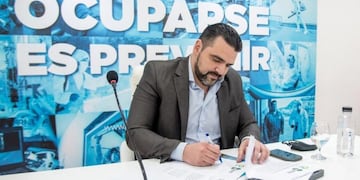 Vuoto firmó un convenio con Victoria Donda\u002E