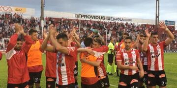 Triunfo albirrojo ante otro candidato\u002E Para ilusionar\u002E