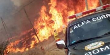 El fuego no da tregua, tampoco en la zona sur de Córdoba\u002E