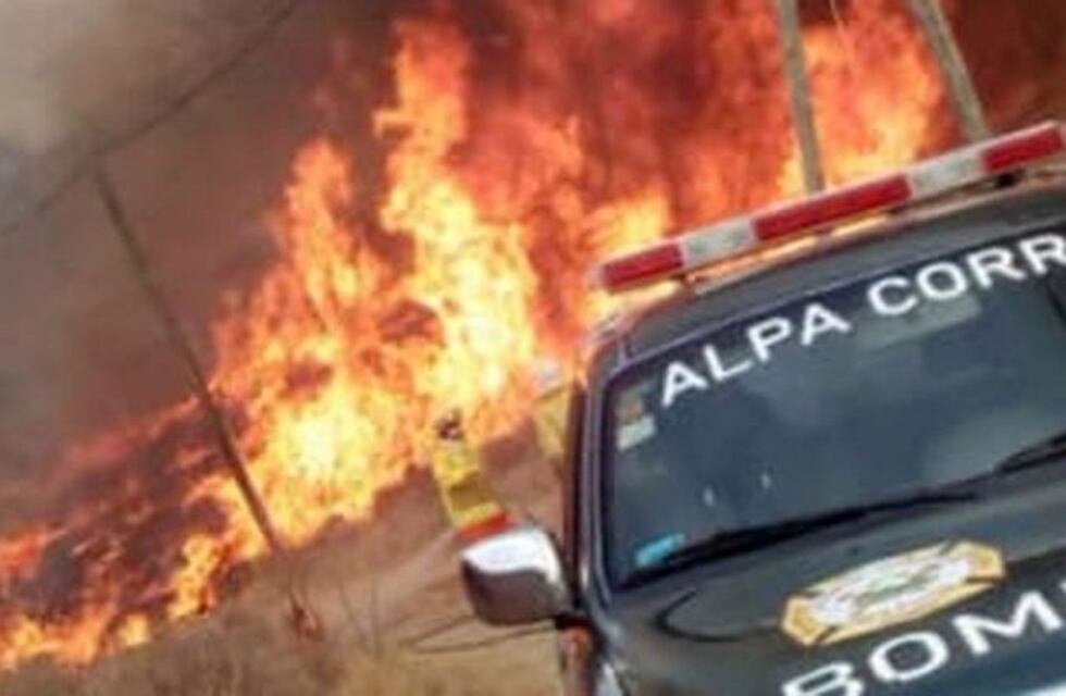 Incendios forestales, también en Alcira Gigena y Alpa Corral