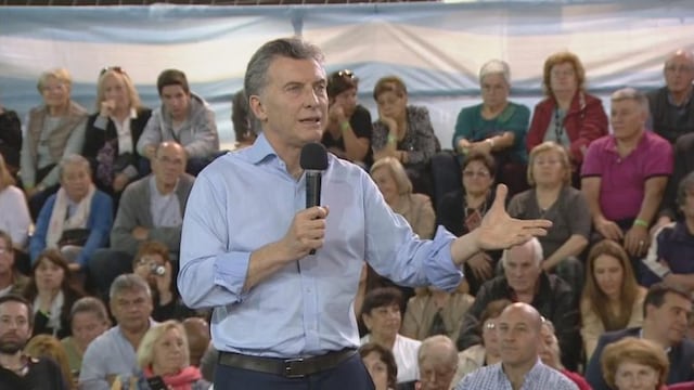 Mauricio Macri, en Quilmes\u002E