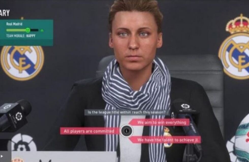 Por primera vez, se podrá elegir una mujer para dirigir el "Modo Carrera" del FIFA