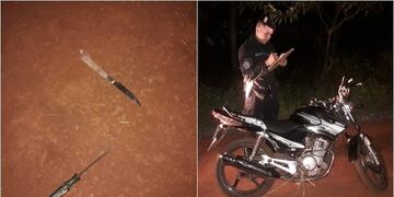 Robó una moto en Eldorado quiso escapar y agredió a Policías