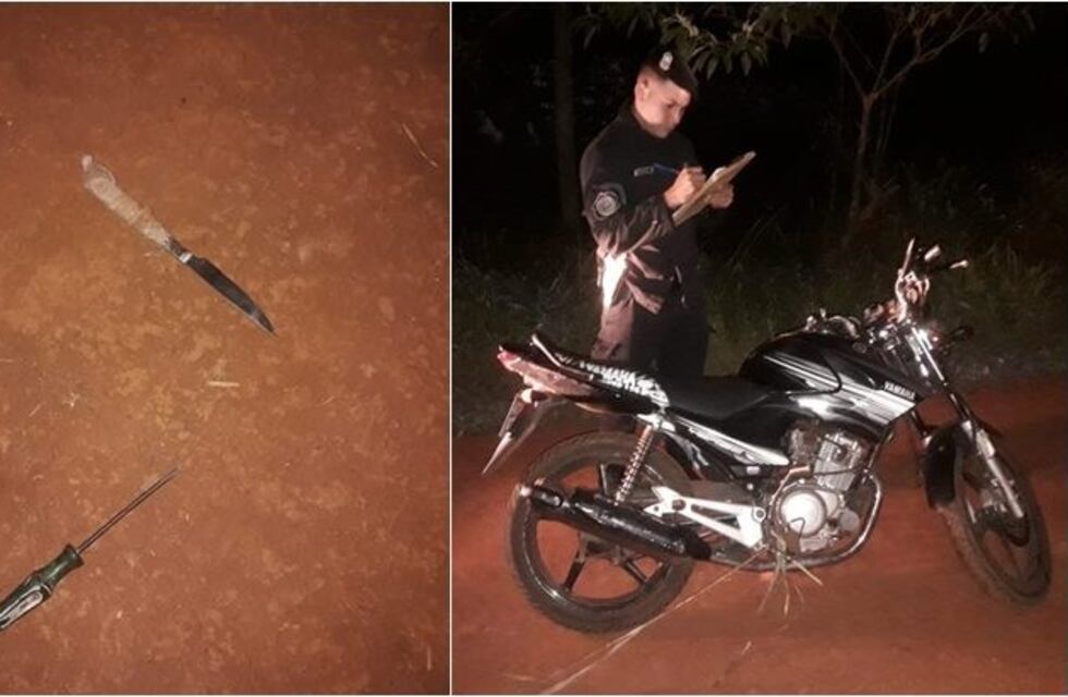 Robó una moto en Eldorado quiso escapar y agredió a Policías