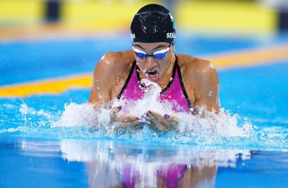 Julia Sebastian nadó con el corazón sumando otra prueba para Tokio 2020