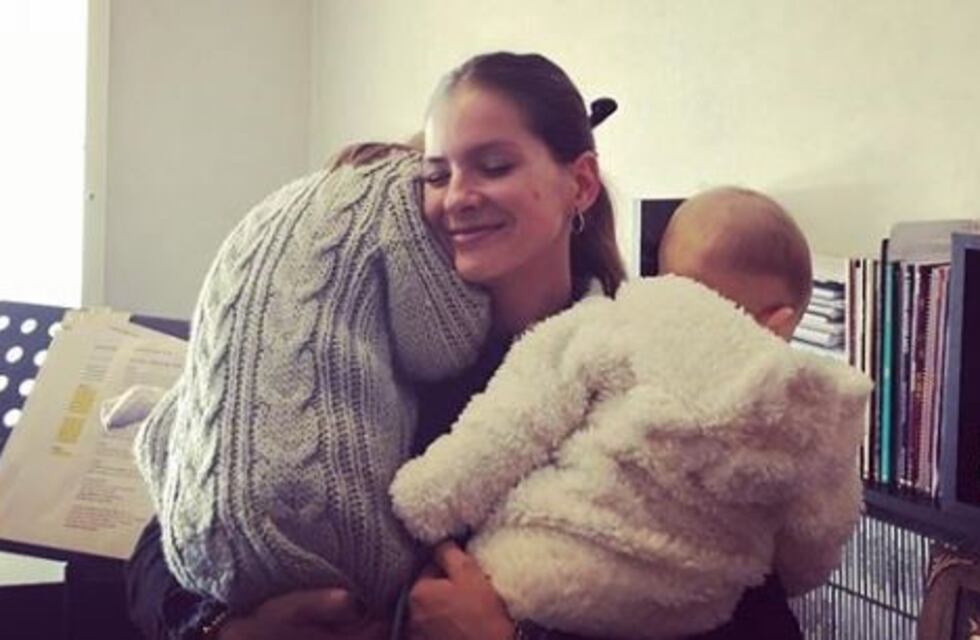 La China Suárez mostró por primera vez la cara de Rufina