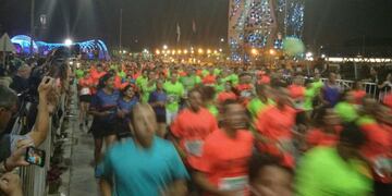 Media maratón nocturna en Córdoba\u002E
