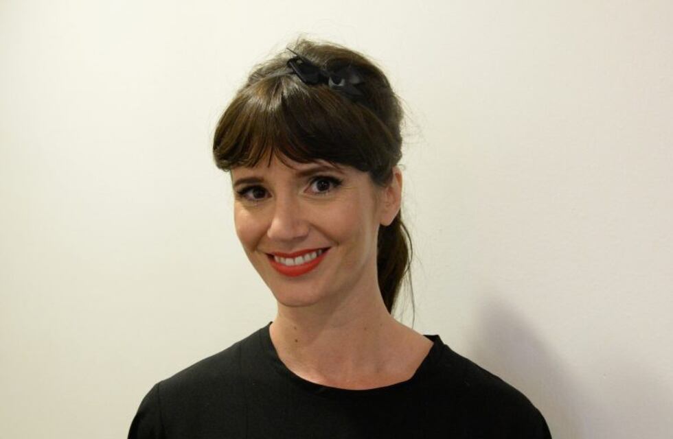 Griselda Siciliani posó con un vestido rojo que causó furor