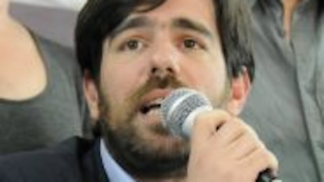 BUENOS AIRES 25/10/15, BUNKER DE CAMPAu00d1A DE FIT, EN EL HOTEL BAUEN.FOTO.DYN/CAMILA LUNA. buenos aires Nicolas Del Cau00f1o Eleccion presidencial Octubre 2015 elecciones generales 2015 primera vuelta Bunker del frende izquierda