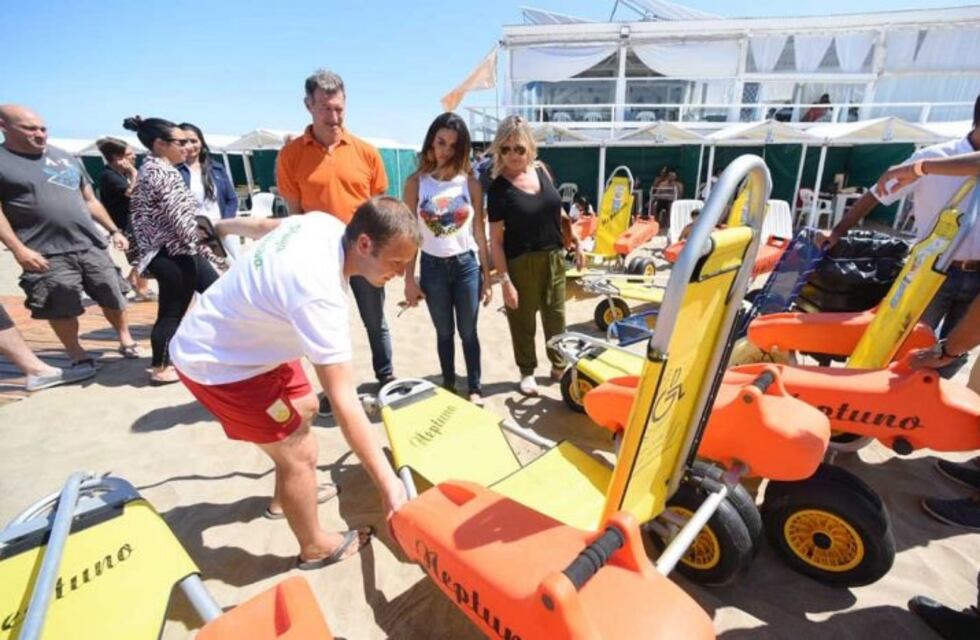 Villa Gesell: así es la primera playa inclusiva de la Costa Atlántica