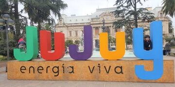 Plaza Belgrano, en Jujuy