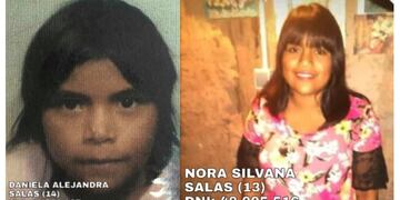 Búsqueda desesperada de dos adolescentes wichis en el norte salteño\u002E (Policía de Salta)